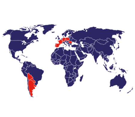 Ekspansja geograficzna Grupy TDF